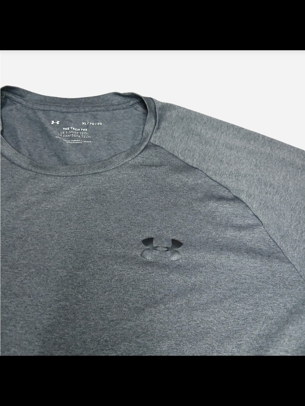 Under Armour Gray Heather Tech Short Sleeve Performance Tee